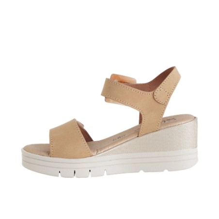Cinzia Soft LF153A 001 Sandalo Donna Zeppa Media Beige