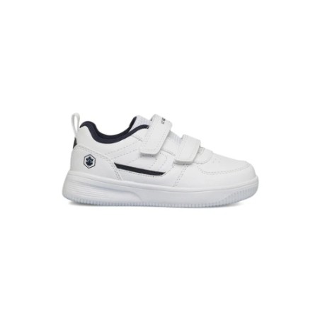 Lumberjack 102268139 FINSTER Scarpe Bambino Sneakers White Navy Blue