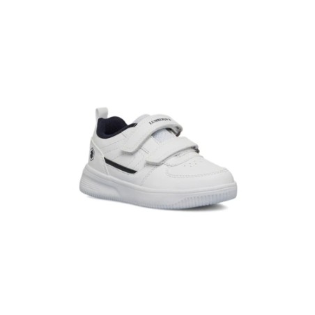 Lumberjack 102268139 FINSTER Scarpe Bambino Sneakers White Navy Blue