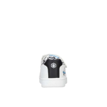 Lumberjack 102277733 SPRINKLES PEANUTS Scarpe Bambino Sneakers Con Strappi White Black