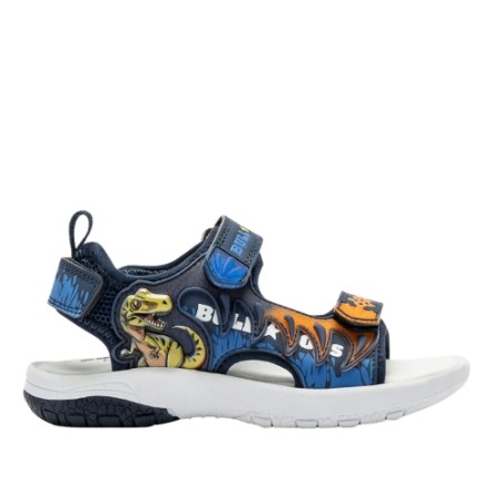 Bull Boys 5199 VELOCIRAPTOR Scarpe Bambino Sandali Con Strappi Blu
