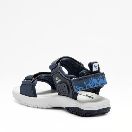 Bull Boys 5199 VELOCIRAPTOR Scarpe Bambino Sandali Con Strappi Blu