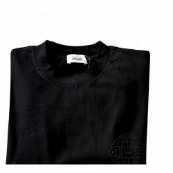 4US Pacciotti 1125 T Shirt Uomo Girocollo Distressed Nero 2