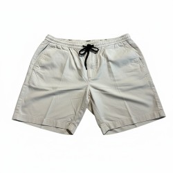 URBAN RING UR1152003 Bermuda Uomo in Popeline Elastico Beige