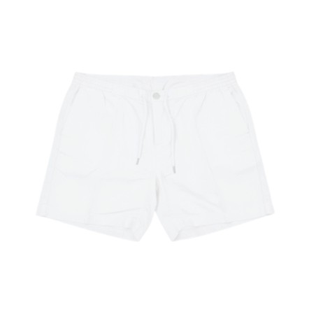 URBAN RING UR1152005 Bermuda Uomo Misto Lino Bianco