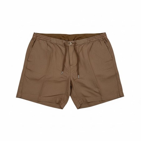 URBAN RING UR1152005 Bermuda Uomo Misto Lino Tabacco