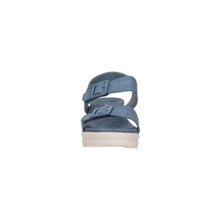 Cinzia Soft MCS112 Sandalo Donna con Zeppa e Fasce Regolabili Denim
