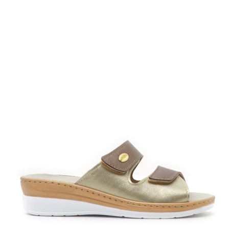 Cinzia Soft NE7708B 001 Ciabatta Donna Plantare Estraibile Bronzo