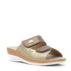 Cinzia Soft NE7708B 001 Ciabatta Donna Plantare Estraibile Bronzo 2