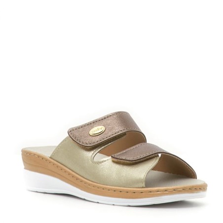 Cinzia Soft NE7708B 001 Ciabatta Donna Plantare Estraibile Bronzo