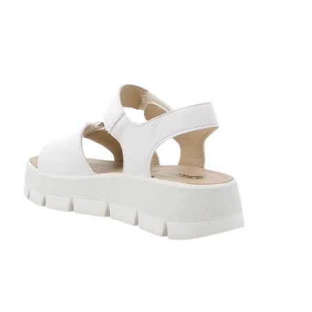 IGI&CO 1160344 Sandalo Donna Platform con Fascia Regolabile a Strappo Bianco