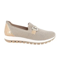 IGI&CO 1150211 Mocassini Donna Slip on Elastico Cream Platino
