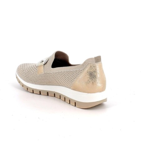 IGI&CO 1150211 Mocassini Donna Slip on Elastico Cream Platino
