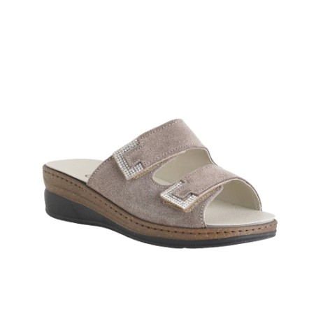 Cinzia Soft NE1091 003 Ciabatta Donna Plantare Estraibile Taupe
