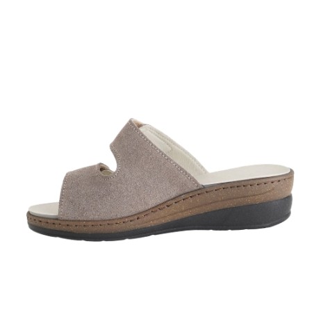 Cinzia Soft NE1091 003 Ciabatta Donna Plantare Estraibile Taupe