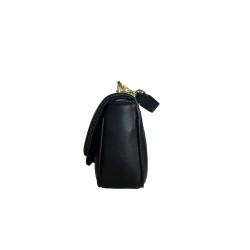 Paciotti 4US EMBER 10918 Handbag Borsetta Donna con Logo Frontale Nero 2