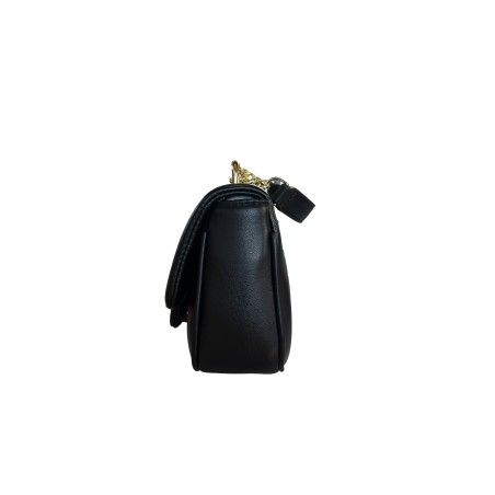 Paciotti 4US EMBER 10918 Handbag Borsetta Donna con Logo Frontale Nero