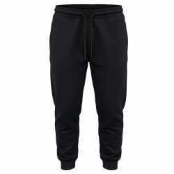 4US Pacciotti 0072 Pantalone Tuta Uomo Embossed Nero