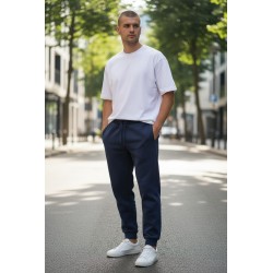4US Pacciotti 0072 Pantalone Tuta Uomo Embossed Blu 2