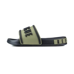 Refrigue LEO 172 Ciabatta Slipper Logo Uomo Military Green Black
