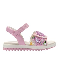 Lelli Kelly LKCD5501 SERENA Sandali Bambina Con Fascia a Strappo Rosa