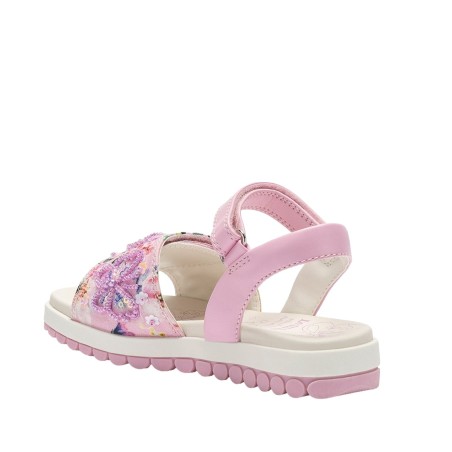 Lelli Kelly LKCD5501 SERENA Sandali Bambina Con Fascia a Strappo Rosa
