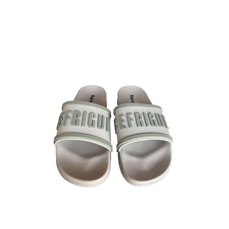 Refrigue LEO 172 Ciabatta Slipper Logo Uomo Beige