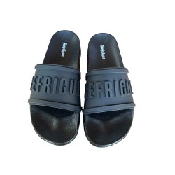 Refrigue LEO 172 Ciabatta Slipper Logo Uomo Black 2