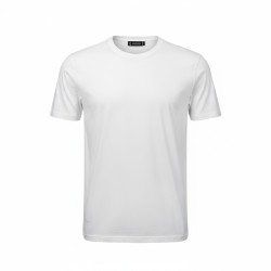 GC Luxury BV576 T-Shirt Uomo Filo di Scozia Bianco