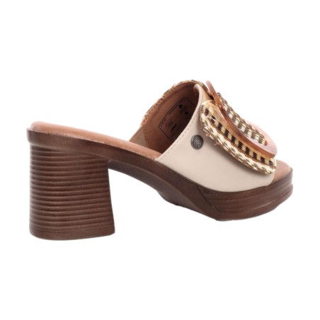 Refresh 172522 Sandali Donna con Tacco Alto Beige