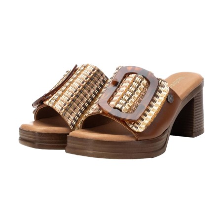 Refresh 172522 Sandali Donna con Tacco Alto Camel