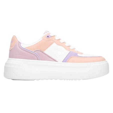 Refresh 175023 Scarpe Donna Sneakers Platform Stringate Nude