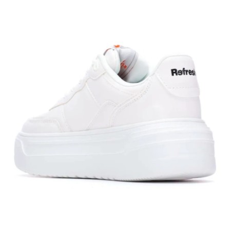 Refresh 175023 Scarpe Donna Sneakers Platform Stringate White