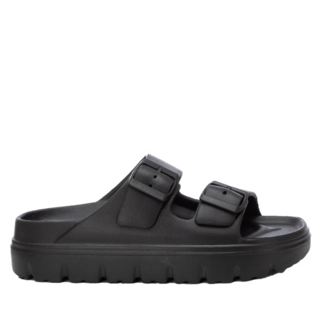 XTI 142550 Ciabatte Donna Doppia Fascia Regolabile Nero