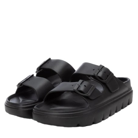 XTI 142550 Ciabatte Donna Doppia Fascia Regolabile Nero