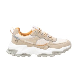 Refresh 172404 Scarpe Donna Sneakers Stringate Beige