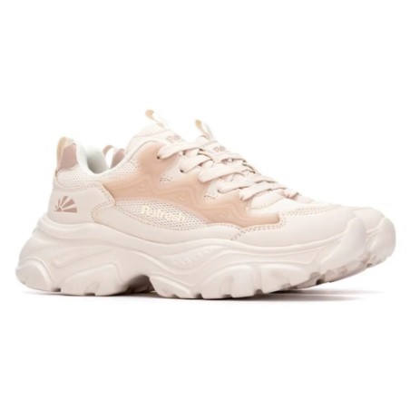 Refresh 175048 Scarpe Donna Sneakers Stringate Beige