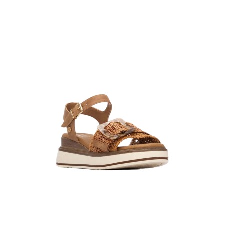 XTI 145240 Sandali Donna con Accessorio Camel