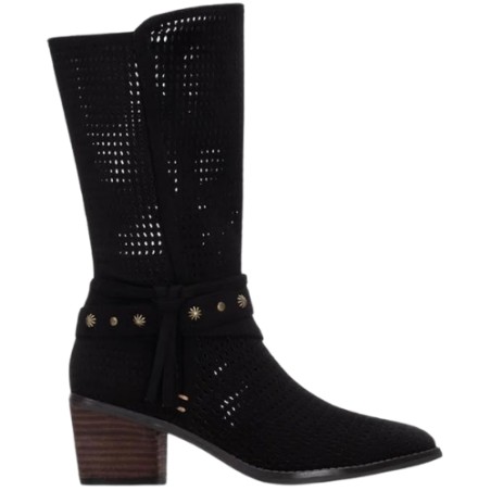Refresh 175293 Stivaletti Donna Con Tacco Medio Nero