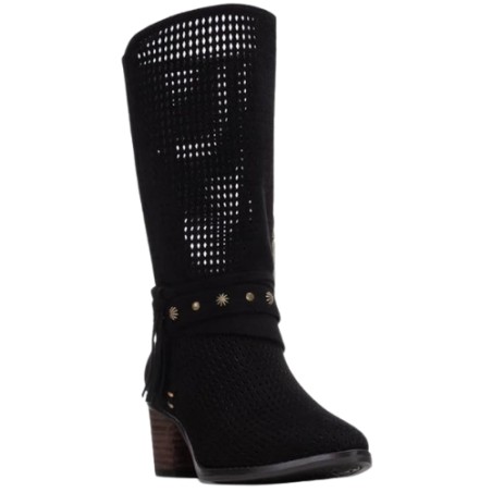 Refresh 175293 Stivaletti Donna Con Tacco Medio Nero