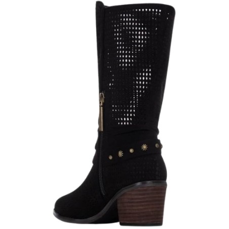 Refresh 175293 Stivaletti Donna Con Tacco Medio Nero