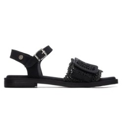 XTI 145243 Sandali Donna con Accessorio Nero