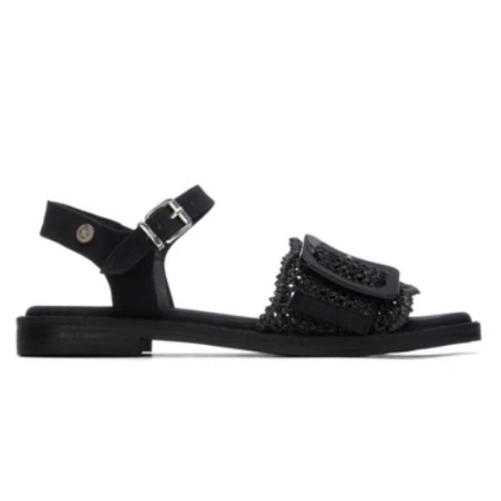 XTI 145243 Sandali Donna con Accessorio Nero