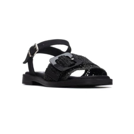 XTI 145243 Sandali Donna con Accessorio Nero