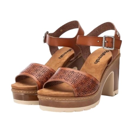 Refresh 172781 Sandali Donna con Tacco Alto Camel