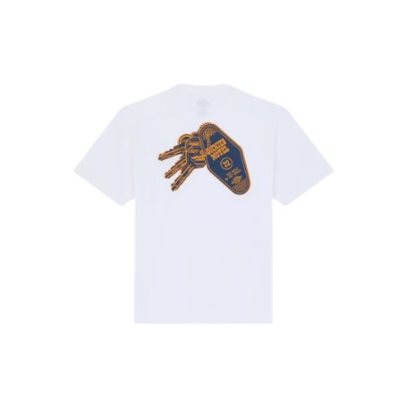 Dickies DK0A88JI0WH1 PLAIN CITY SS TEE T-Shirt Uomo Bianco 