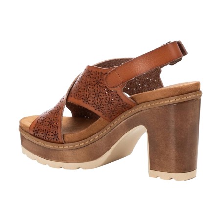 Refresh 172780 Sandali Donna con Tacco Alto Camel
