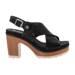 Refresh 172780 Sandali Donna con Tacco Alto Black