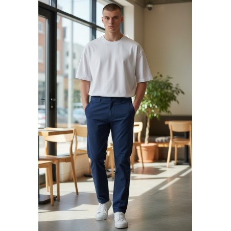 GC LUXURY NORVEGIA  Pantalone Uomo Fit Slim Blu