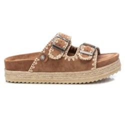 Refresh 17950 Ciabatte Donna Doppia Fascia Regolabile Platform Camel